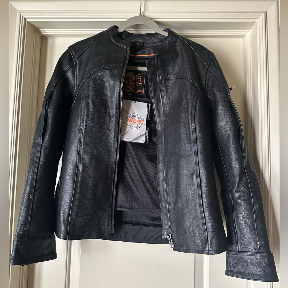 Women’s Milwaukee Leather Motorcycle Leather Jacket